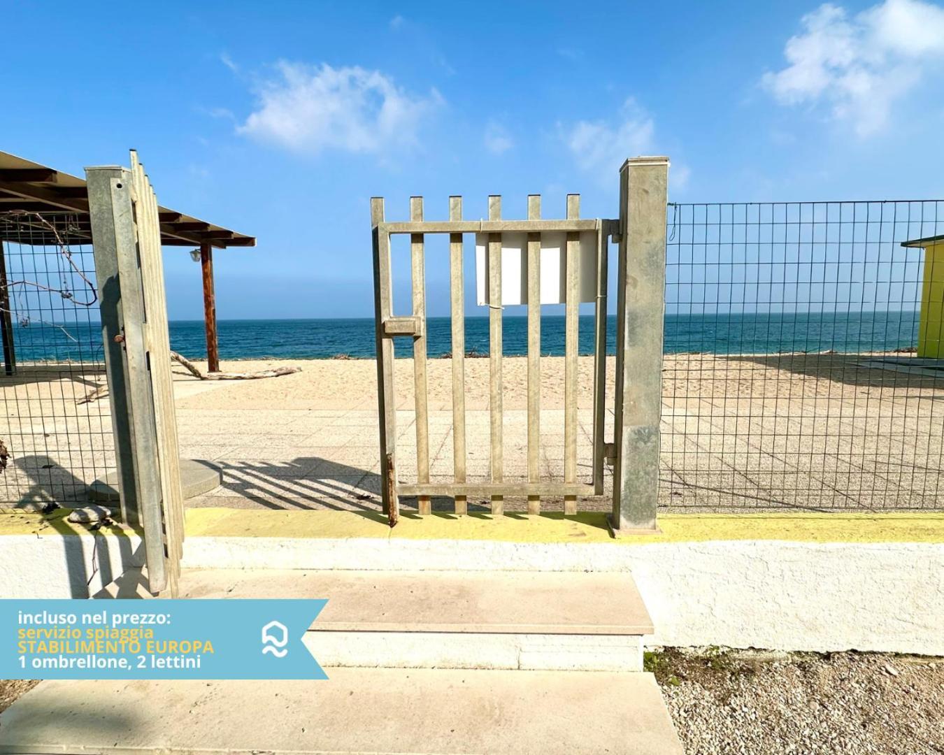 Rs321 - Marcelli, Trilocale Fronte Mare Con Spiaggia Inclusa Exterior photo
